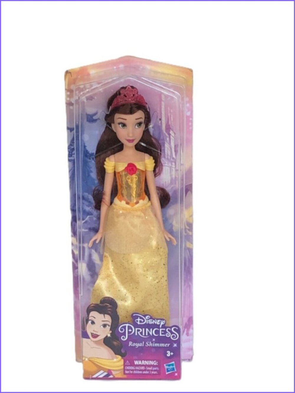 Disney Princess Shimmer Doll -Belle Beauty and the Beast 11" New In Box